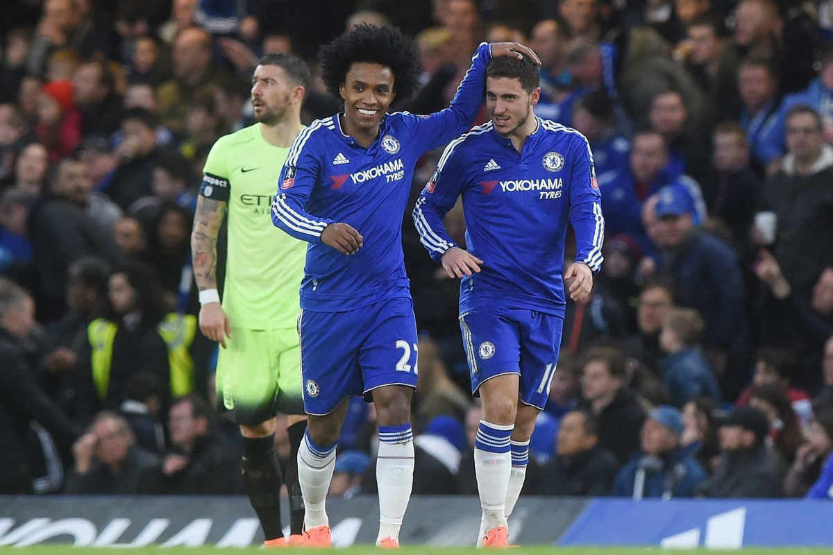 Eden Hazard - Willian