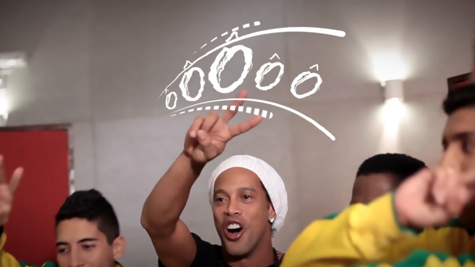 Ronaldinho in Rio Paralympics song