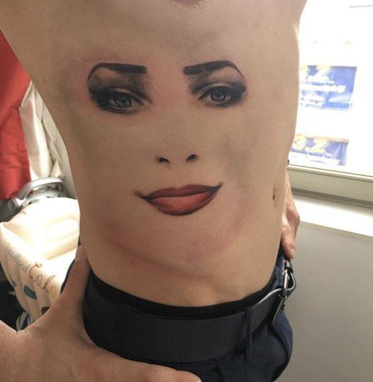 Worst Football Tattoos: Romantic Uros Vitas Has Wife's Face Inked On His  Body And It's Weird