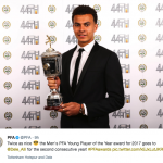 Dele Alli PFA Young player of the year