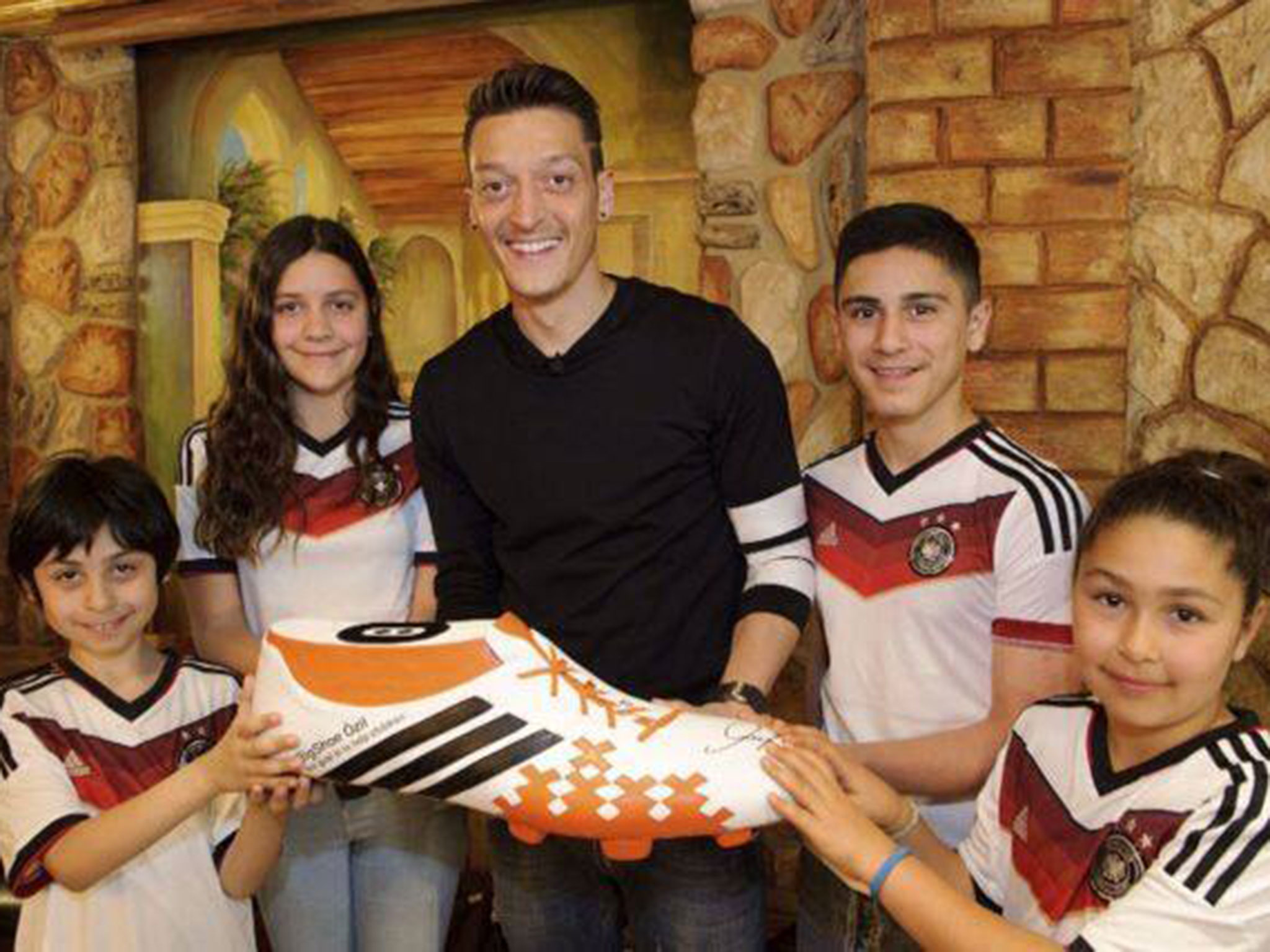 Ozil charity 