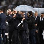 Former-Tottenham-players-Pat-Jennings-and-Glenn-Hoddle-during-the-ceremony-after-the-game