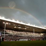 General-view-of-a-rainbow-during-the-ceremony-after-the-game