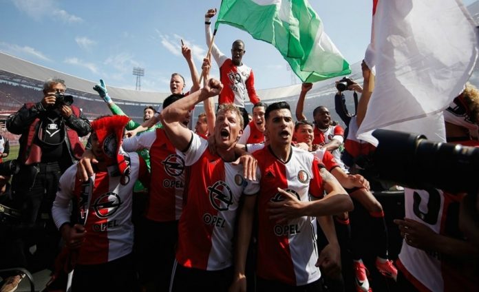 Feyenoord Celebrate Long-Awaited Dutch Title With Fans In Rotterdam