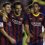 messi suarez fabregas 7