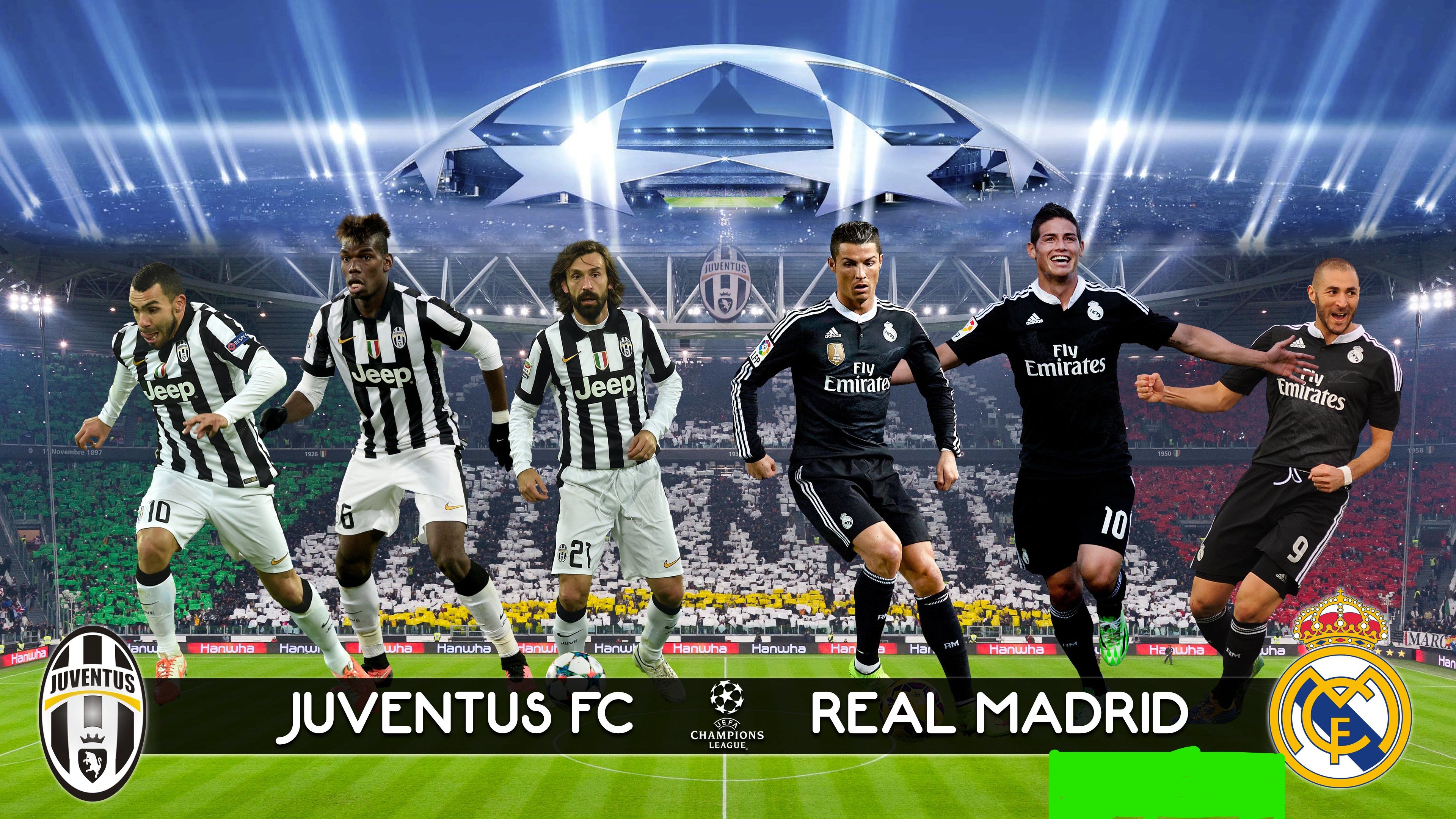 juventus vs real madrid final ucl FootTheBall