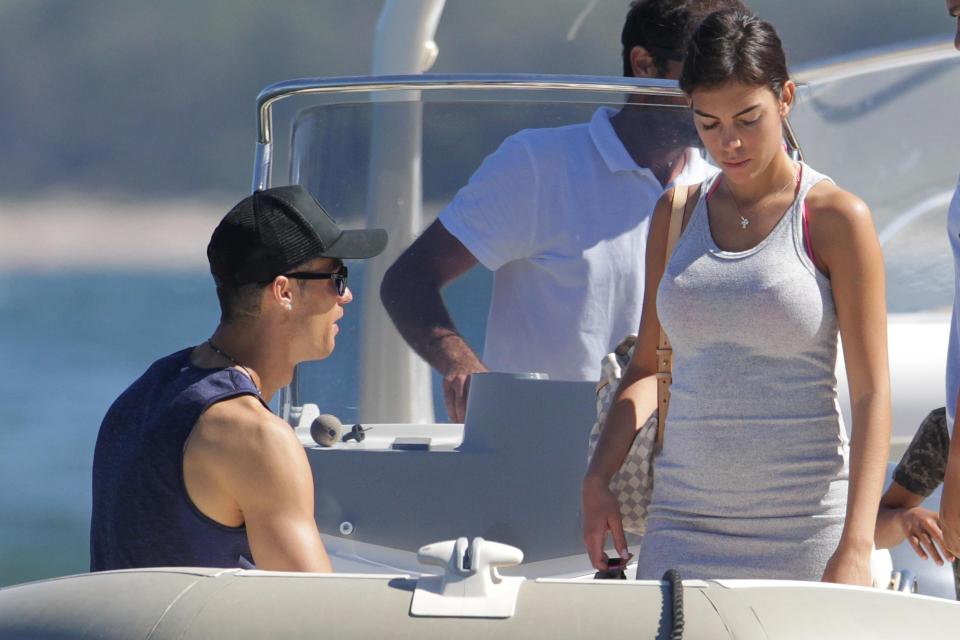 Ronaldo’s Girlfriend Georgina Rodriguez Spotted With A Growing ‘Baby