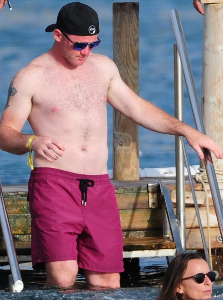 Rooney Spends Holiday With Wife On A luxury Yacht Amid Doubts Over His ...