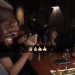 Bakayoko, Luiz and Willian also headed to Novikov – another top restaurant in Mayfair