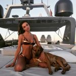 Dele’s girlfriend Ruby Mae was enjoying her own break in Ibiza