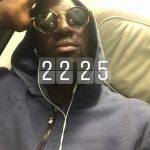 He landed in London on Thursday and had posted pictures of his journey on the Eurostar from France to London.