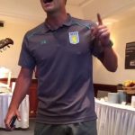 John Terry sings an interesting rendition of Stand By Me in his Aston Villa initiation