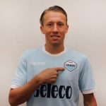 Lazio unveiled their new signing Lucas after his £5m move from Liverpool