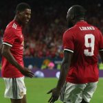 Marcus Rashford and Romelu Lukaku were on fire in Houston