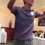 New Aston Villa signing John Terry sings the Ben E King hit to a room full of people