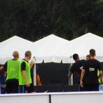 Neymar is angry with the right back a new signing from Benfica confronting him during the session in Miami