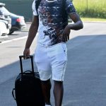 Romelu Lukaku, pictured on Belgium duty last month, is closing in on a move to Man United