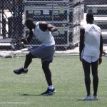 The two friends are new team-mates now