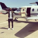 Tiemoue Bakayoko has teased fans about his future by posing next to a plane