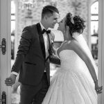 Xhaka looked smitten after marrying long-term girlfriend Leonita Lekaj