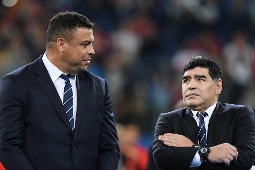 Download Ronaldo Nazario Vs Maradona Pics