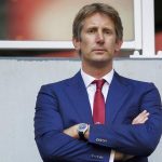 L R technical director Marc Overmars of Ajax commercial director Edwin van der Sar of Ajax during