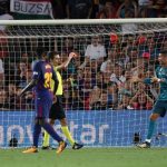 Cristiano Ronaldo was sent off in the El Clasico after the referee adjudged him to have taken a dive for a second yellow