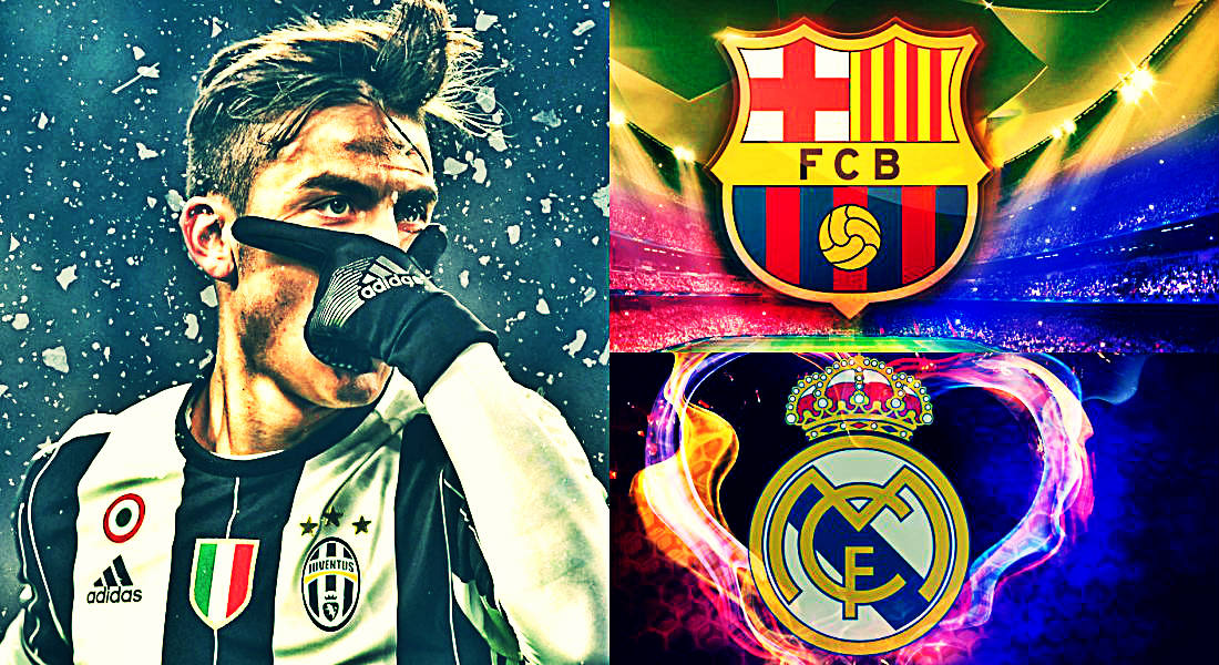 La Liga Rivals Barcelona And Real Madrid Will Battle It Out For Juventus Star Dybala