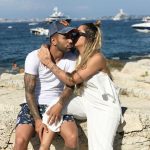 Gabriel Barbosa shared this picture of himself and girlfriend Rafaella Santos in Cannes