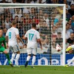 It was soon time for Karim Benzema to show his own skills on the Bernabeu pitch with a sublime goal