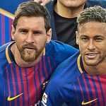 Lionel Messi posted an emotional farewell to Neymar with the Brazilian on the brink of a world record move to PSG