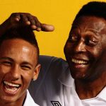 Neymar da Silva Santos Junior ”  NEYMAR  ”  / Edson Arantes do Nascimento ” PELE  “