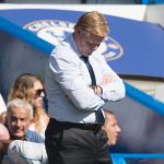 Ronald Koeman looks disappointed