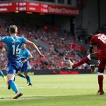 Sadio Mane scored again after cutting inside Rob Holding and firing into the far corner