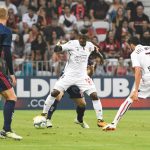 Seri in action for Nice in the Champions League
