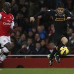 The bad blood stems from Arsenal’s attempts to sign Luis Suarez from Liverpool
