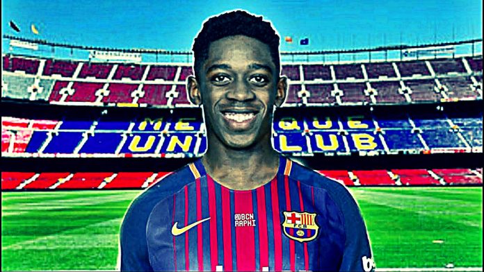 Barcelona Reveal Dembele's Shirt Has Some Big Boots To Fill!