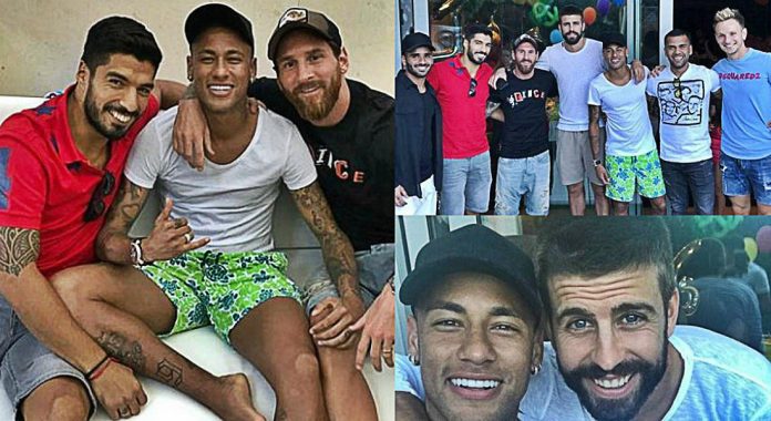 messi neymar pique PSG Barca
