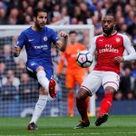 Cesc Fabregas went close early on against his former club