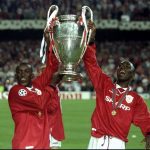 Dwight Yorke and Andy Cole formed a prolific partnership at United