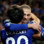 Goals from Shinji Okazaki and Islam Slimani punished the Reds as Leicester triumphed 2-0