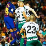 Paulinho then doubled Barca’s lead with a well taken header