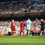 Referee Jon Moss sent Senegal international Sadio Mane off for his high-footed challenge on Ederson