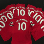 Zlatan Ibrahimovic has unveiled his new shirt number