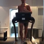 Zlatan Ibrahimovic is in brilliant shape in the treadmill