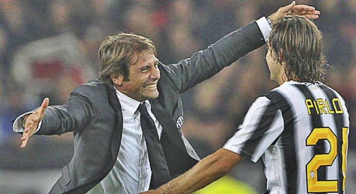Andrea Pirlo worked under Antonio Conte at Juventus and for Italy