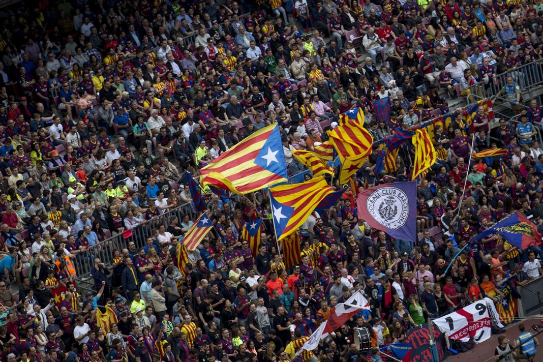 Joan Laporta Cancels World Cup Tribute for Barcelona Players to Protest with Estelada Flags Joan Laporta Cancels World Cup Tribute for Barcelona Players to Protest with Estelada Flags