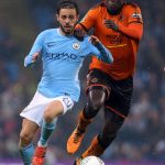 Guardiola said the ball was ‘not serious’ for competition