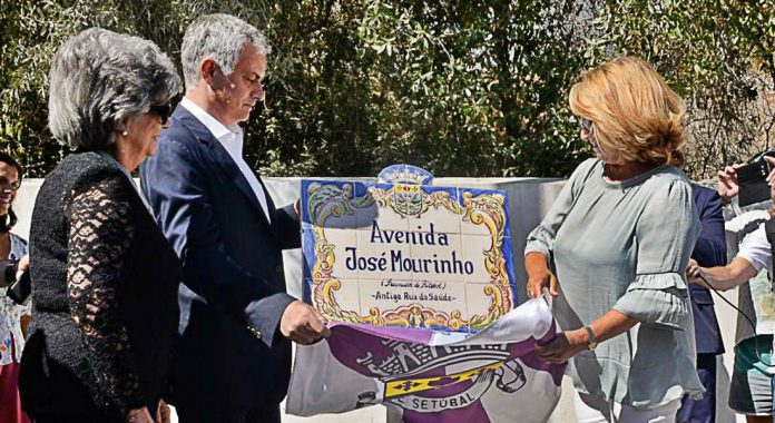Mourinho's street name is unveiled