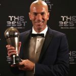 Real Madrid boss Zidane won manager of the year